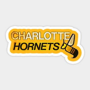 Charlotte Hornets Football Sticker